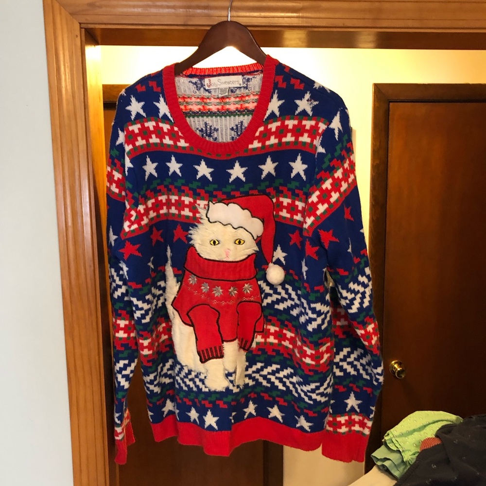 Ugly Christmas Sweater, Men’s - XXL
